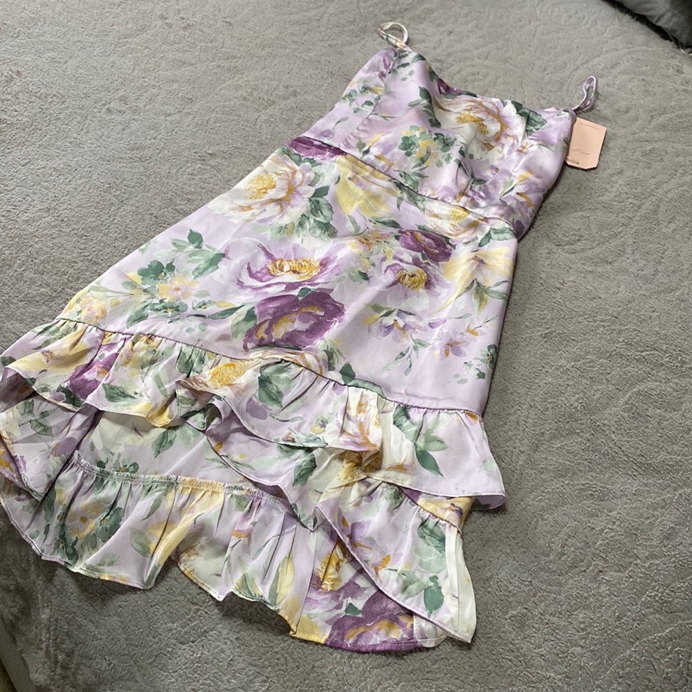 Floral mini dress